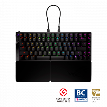 Геймърска безжична Клавиатура ASUS ROG Falcata 75% - ROG HFX V2 Magnetic Switch