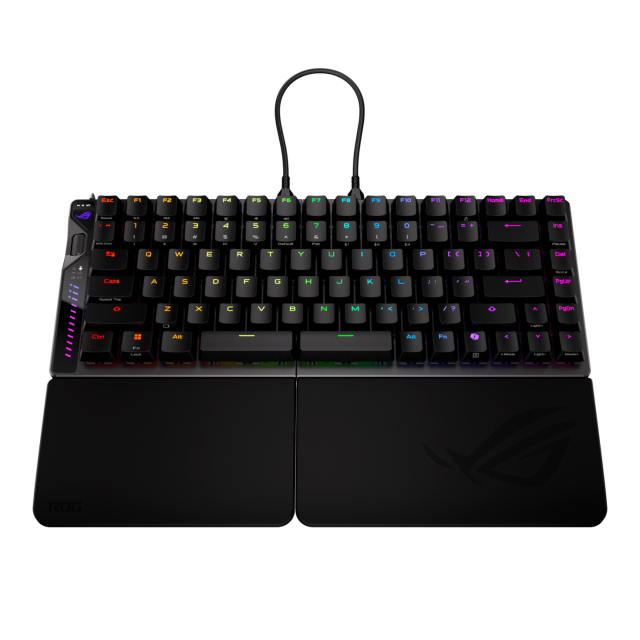 Геймърска безжична Клавиатура ASUS ROG Falcata 75% - ROG HFX V2 Magnetic Switch 