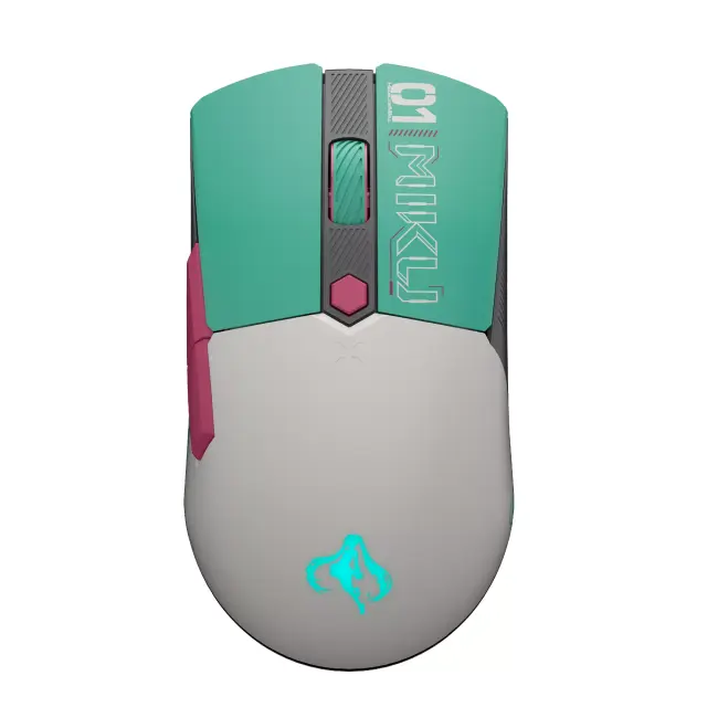 Геймърска безжична мишка ASUS TUF Gaming Mini Hatsune Miku Edition - 65g 