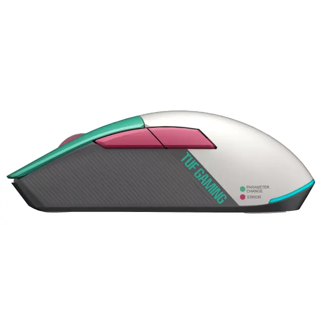 Геймърска безжична мишка ASUS TUF Gaming Mini Hatsune Miku Edition - 65g 