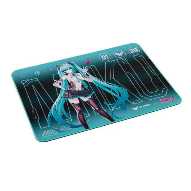 Геймърски пад за мишка ASUS TUF GAMING P1 Hatsune Miku Edition 