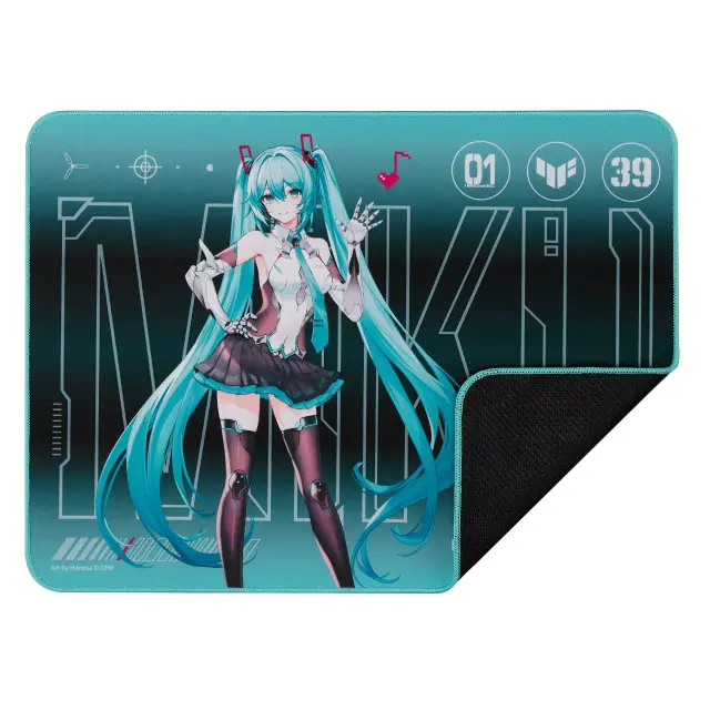 Геймърски пад за мишка ASUS TUF GAMING P1 Hatsune Miku Edition 