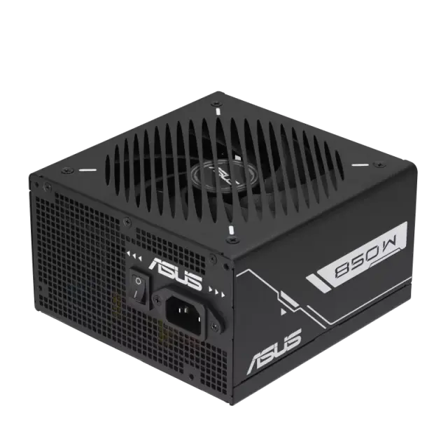 Захранващ блок ASUS Prime 850W Gold Black Edition, PCIe 5.1, Fully Modular 