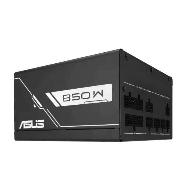Захранващ блок ASUS Prime 850W Gold Black Edition, PCIe 5.1, Fully Modular 