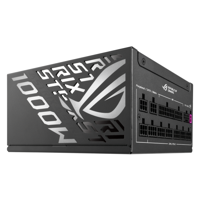 Захранващ блок ASUS ROG STRIX 1000W Platinum (ROG Equalizer) PCIe 5.1, Fully Modular 