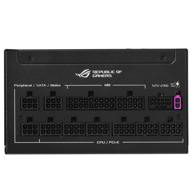 Захранващ блок ASUS ROG STRIX 1000W Platinum (ROG Equalizer) PCIe 5.1, Fully Modular 
