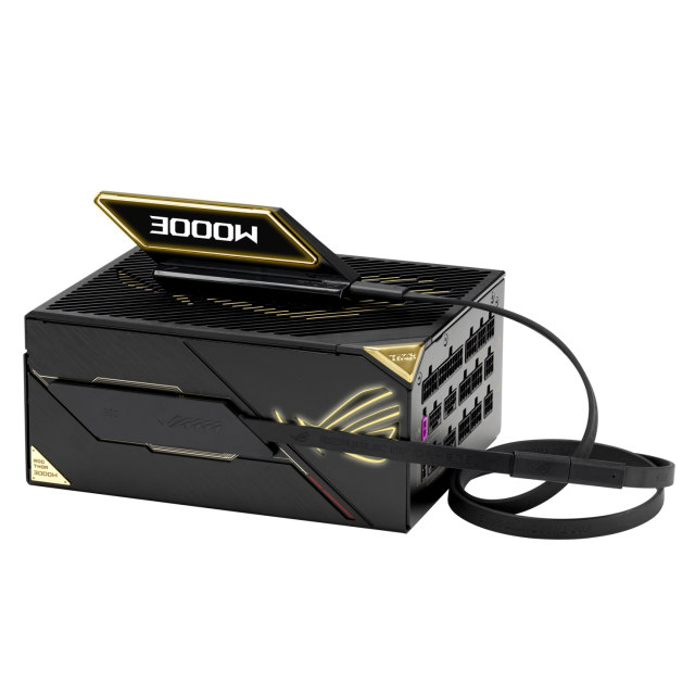 Захранващ блок ASUS ROG THOR III 3000W Edition 20, 80+ Titanium PCIe 5.1, Fully Modular 