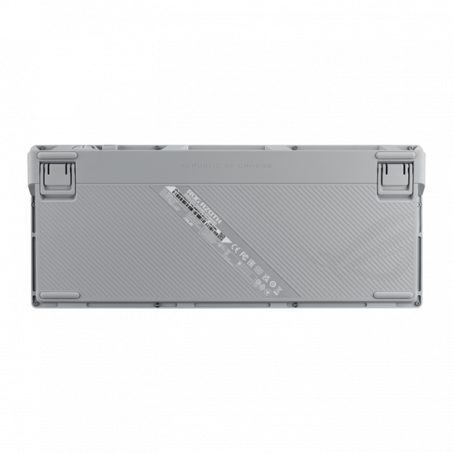 Геймърска безжична Клавиатура ASUS ROG Azoth - Moonlight White 
