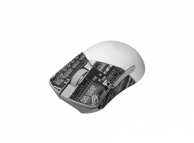 Геймърска безжична мишка ASUS ROG Gladius III Wireless AimPoint - Бяла 