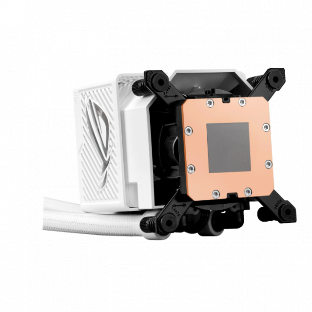 CPU AIO Liquid Cooler ASUS ROG RYUJIN III 360 ARGB EXTREME White Edition 3.5" LCD Display 