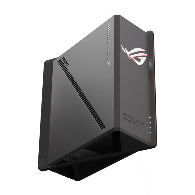 Безжичен рутер ASUS ROG STRIX GS-BE18000 Tri-Band WiFi 7 BE18000 (802.11be), 4K-QAM 