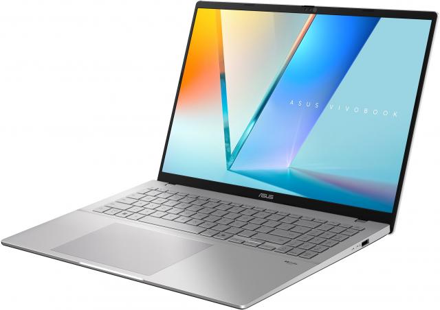 Лаптоп ASUS Vivobook S16 S3607CA-RP037NA - 16" IPS Full HD+, Intel Core Ultra 7 255H, 16GB DDR5, 1TB SSD - Сребрист 