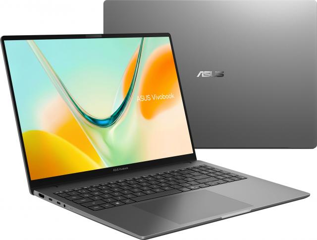 Лаптоп ASUS Vivobook S16 S5608QA-MB234W - 16.0"  IPS Full HD+, Qualcomm Snapdragon X X1-26-101, 16GB LPDDR5X, 256GB SSD - Win11 Home 