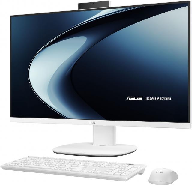 Kомпютър All-in-One ASUS ExpertCenter V400 V470VA-WPE079W - 27" inch IPS FHD(1920x1080) Intel Core 7 240H, 16GB DDR5, 512 GB SSD, Win 11 Home - Бял 