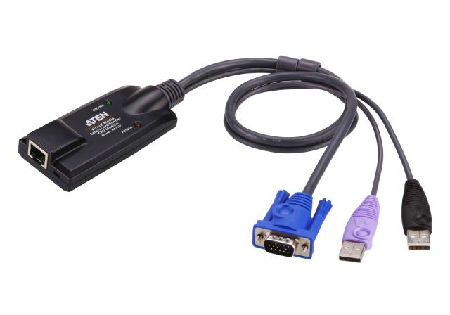 ATEN KA7177-AX USB VGA Virtual Media KVM Adapter 