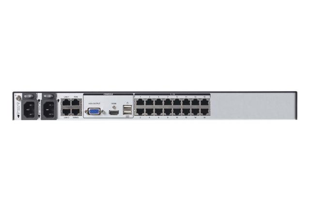 KVM over IP Суич ATEN KN2116VB-AX-G, KVM 16-Port ,1x Local , 2x Remote, Console: 2xUSB, HDMI, VGA 