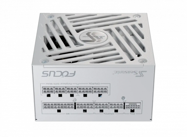 Захранващ блок SEASONIC FOCUS GX-750 White - 750W 80+ Gold, ATX 3.1, PCIe 5.1, Fully Modular 