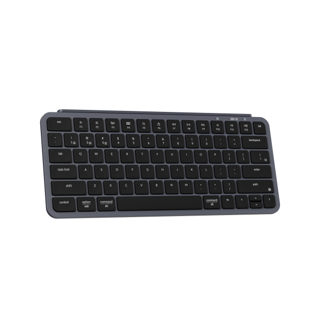 Безжична клавиатура Keychron B1 Pro Ultra-Slim Space Gray 