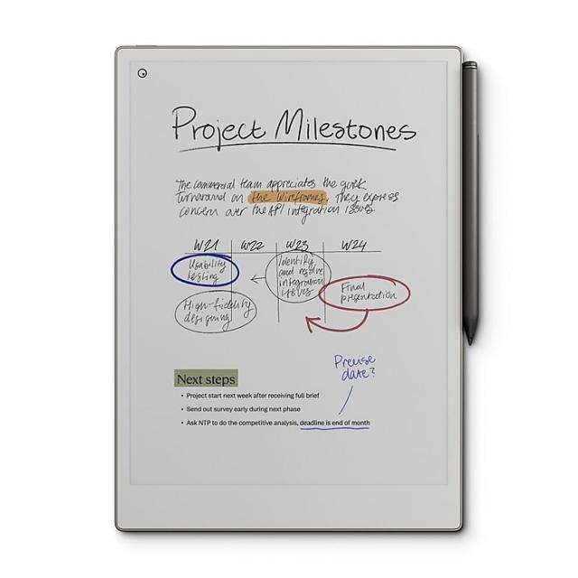 Таблет reMarkable Paper Pro 11.8", с включен стилус Marker Plus, Сив 