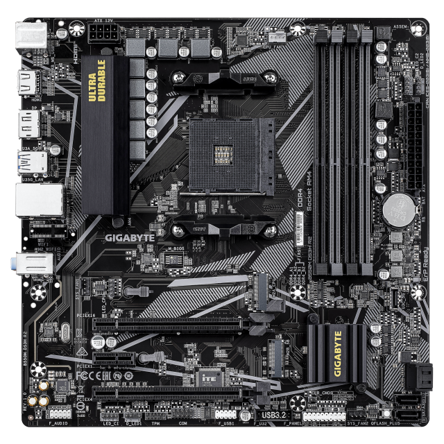Дънна платка GIGABYTE B550M DS3H R2 Socket AM4 