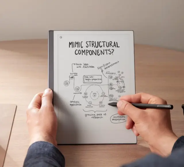 Таблет ReMarkable 2, 10.3", в комплект със стилус Marker plus black и калъф Book Folio Premium 