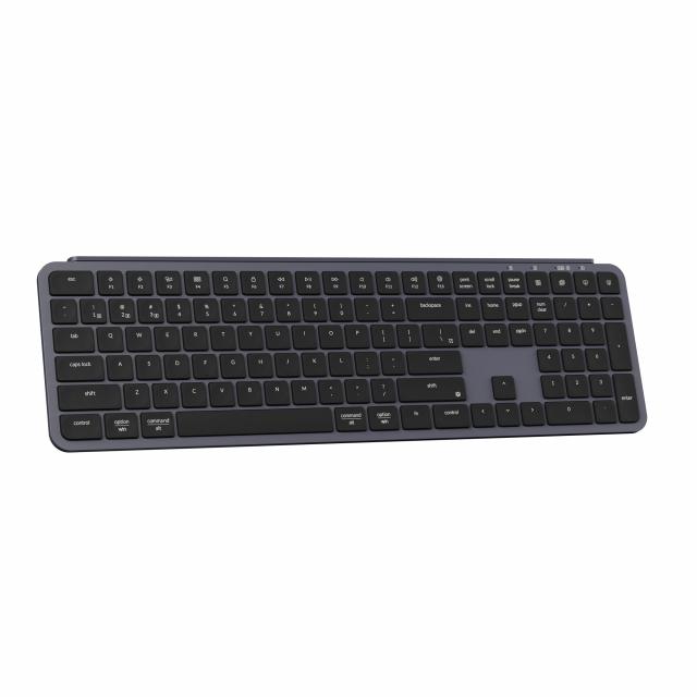 Безжична клавиатура Keychron B6 Pro Ultra-Slim - Space Gray 