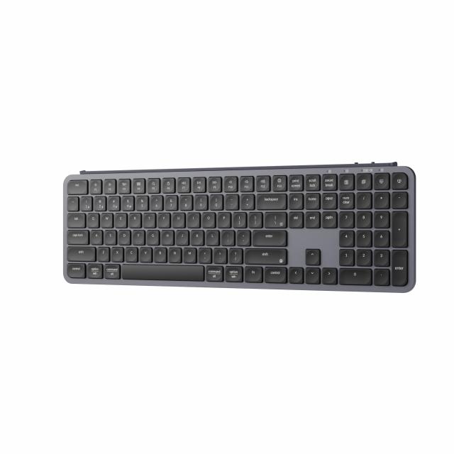Безжична клавиатура Keychron B6 Pro Ultra-Slim - Space Gray 