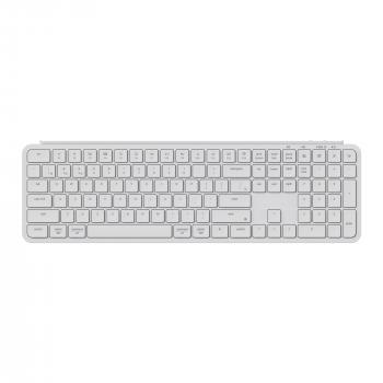 Безжична клавиатура Keychron B6 Pro Ultra-Slim - Ivory White