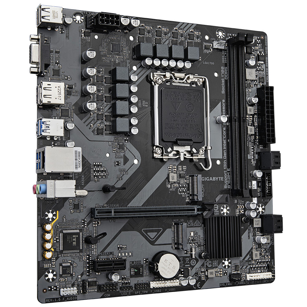 Дънна платка GIGABYTE B760M E DDR5, socket 1700