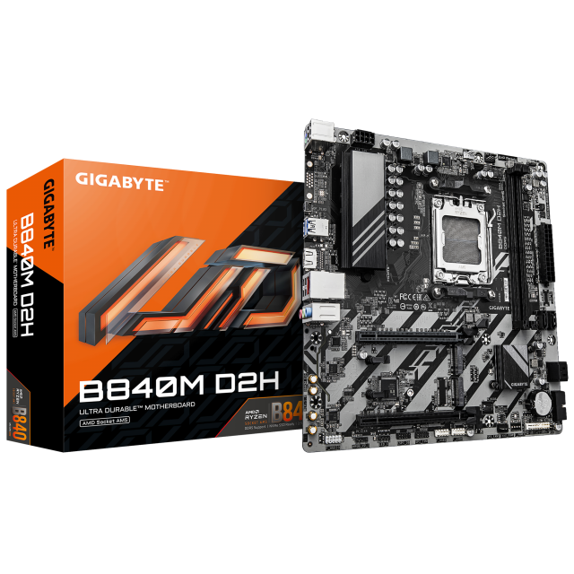 Motherboard GIGABYTE B840M D2H socket AM5 