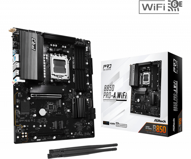 Дънна платка ASRock B850 PRO-A WIFI socket AM5 