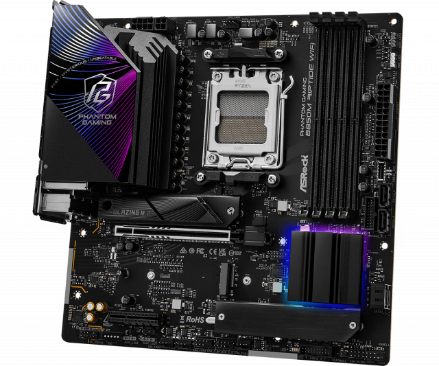 Дънна платка ASRock B850M RIPTIDE WIFI7 socket AM5 