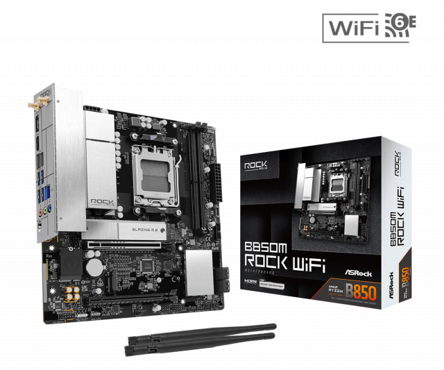 Motherboard ASRock B850M ROCK WIFI socket AM5 
