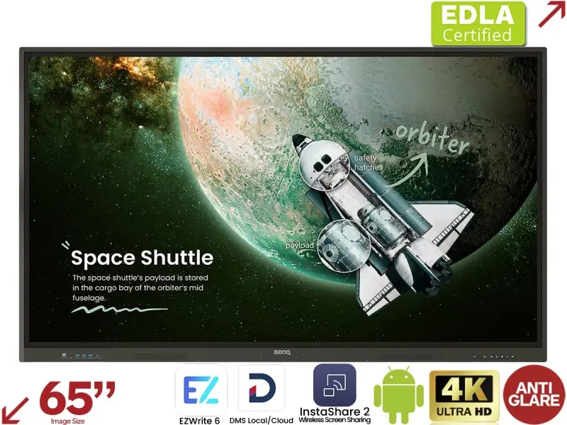 Интерактивен дисплей BenQ RE6504A 65"