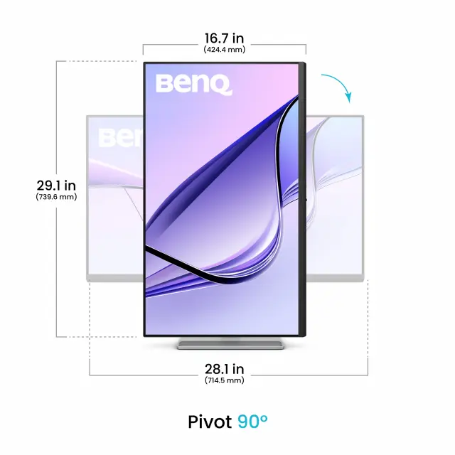 Монитор BenQ MA320U за MacBook Pro и MacBook Air, 31,5" , IPS , LED, 3840x2160, HDR10, 178°/178° , 1300:1 