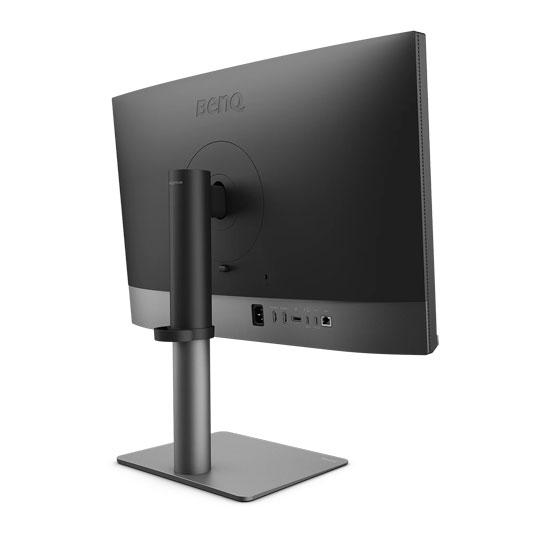 Монитор BenQ PD2770U, професионален 27" IPS, 4K, 3840x2160, 100% Rec.709, 99% Adobe RGB, 99% P3, USB hub, регулируема стойка, pivot 
