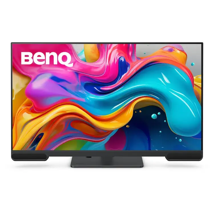 Монитор BenQ PV3200U професионален за видеообработка, 32" IPS, 4K 3840x2160, 100% sRGB, 100% Rec.709, 95% P3, USB Hub, speakers, регулируема стойка