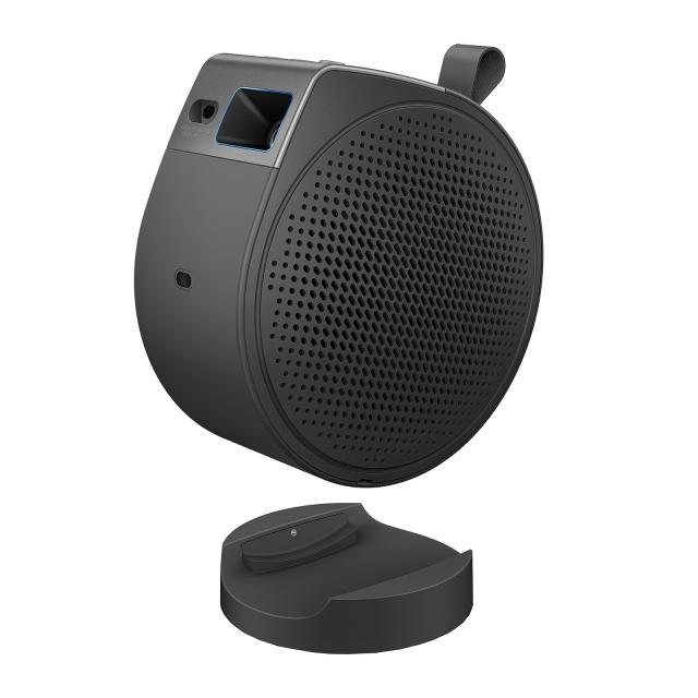 Портативен проектор BenQ GV50P BLACK, 550 lm, 1080p, Laser, REC 709, TR1.2, HDMI2.0, USB-C (USB DP/PD), Google TV, 16W (2.1CH) treVolo BT Spk, battery 