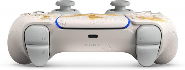 Безжичен контролер Sony DualSense - Ghost of Yotei Gold Limited Edition 