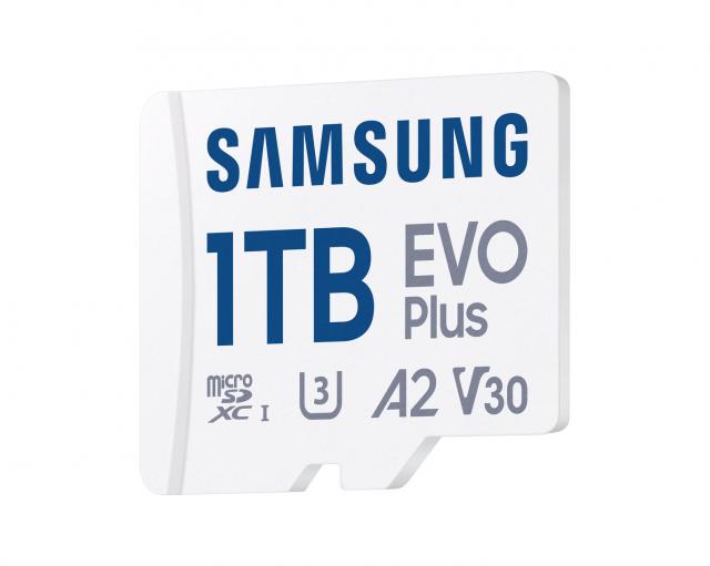 Карта памет Samsung EVO+, 1 TB, mSD + Адаптер, карта microSDXC 