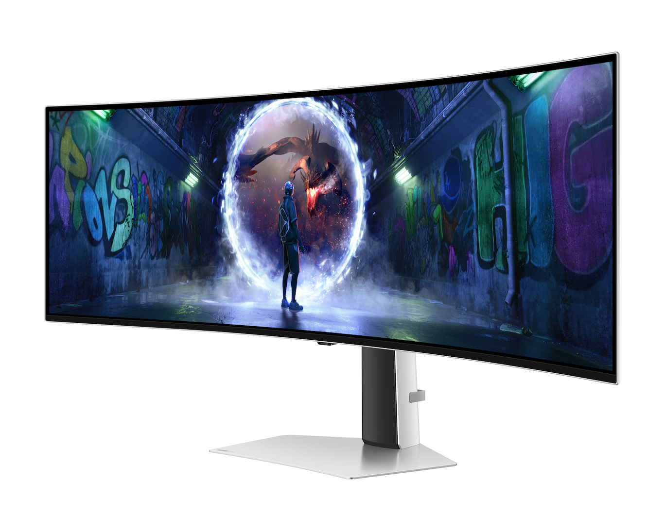 Монитор Samsung Odyssey OLED G9 G93SD - 49" OLED DUAL QHD CURVED 1800R, 240 Hz, 0.03ms