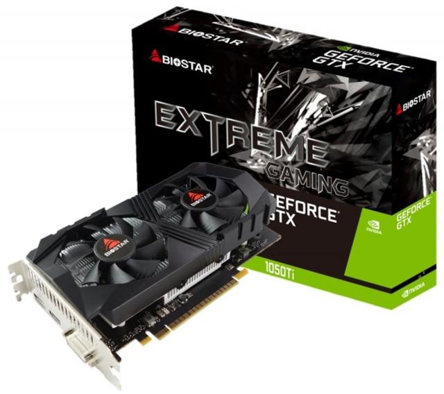 Graphic card BIOSTAR GeForce GTX 1050TI 4GB GDDR5 