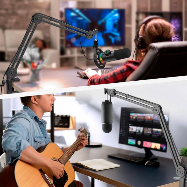 Стойка за микрофон FIFINE BM63 Super Steady Boom Arm 