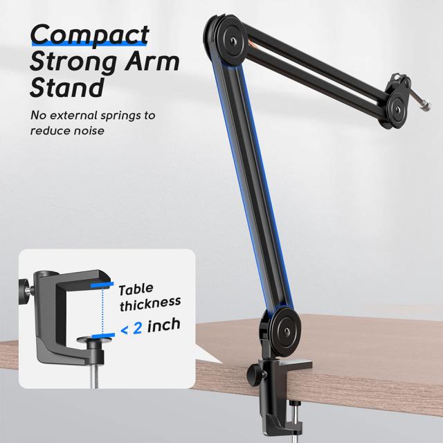 Стойка за микрофон FIFINE BM63 Super Steady Boom Arm 