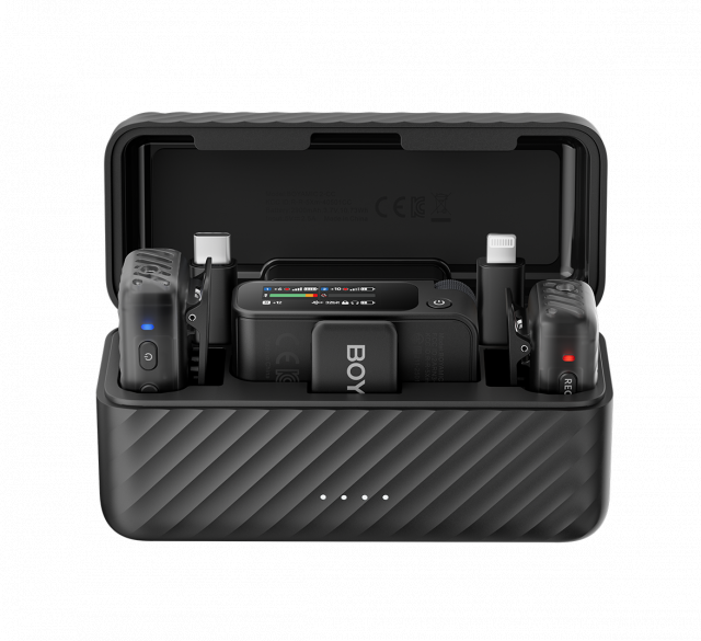Безжична система микрофони All-in-One BOYA BOYAMIC 2 