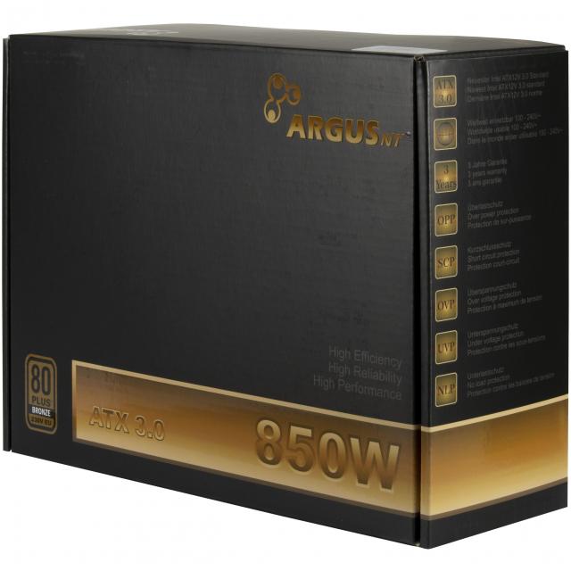 Захранващ блок Inter Tech Argus BPS-850 850W 80+ Bronze ATX 3.0 