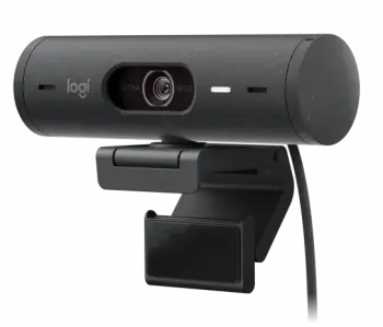 Logitech BRIO 500 Grafite Full HD Webcam, mic, USB