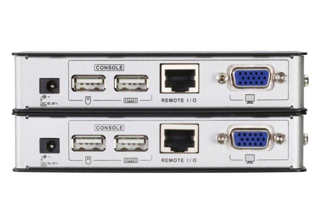USB VGA Cat 5 KVM Extender (1280 x 1024@150m), CE700A 