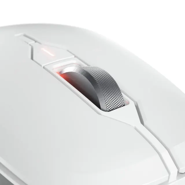 CHERRY Stream ergonomic silent mouse Comfort, 6 buttons, 4000dpi, white 