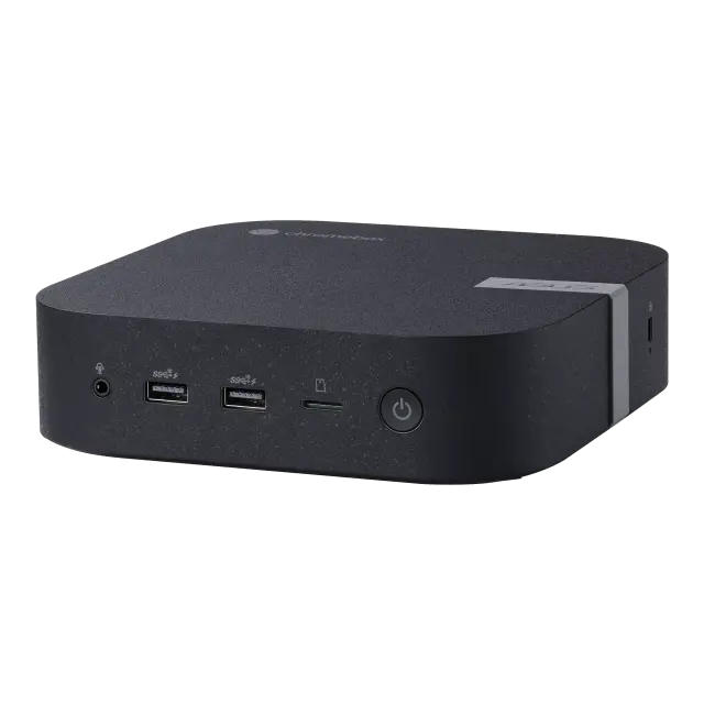 ASUS Mini PC CHROMEBOX5-SC002UN, Intel Celeron 7305, 4GB DDR4 RAM, 128GB NVMe SSD, Wi-Fi 6E, Bluetooth 5.2, ChromeOS 